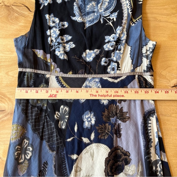 VASNA DRESS M BOHEMIAN FLORAL TIERED EMBROIDERED FESTIVAL ARTISANAL FEMININE - Picture 10 of 13